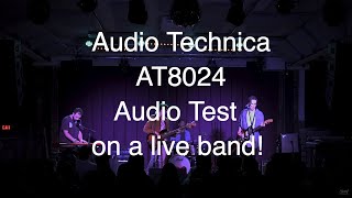 Video thumbnail for Audio Technica AT8024 Mic for DSLR camera - Live band sound test! - AT8024 Audio Test! by Homeboi Photography