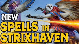 Five New Spells from Strixhaven in Dungeons and Dragons 5e