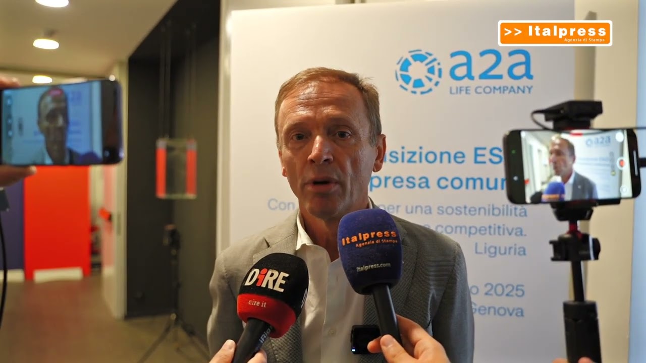 A2A, 92 mln di euro il valore economico generato in Liguria nel 2024