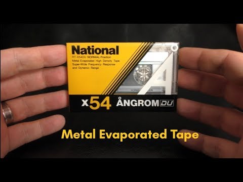 Matsushita Angrom Metal Evaporated Type 1 - The Possible Saviour Of Cassettes?