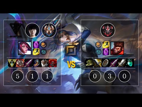 OMG Curse Fiora vs Wukong Top - KR Challenger Patch 10.11
