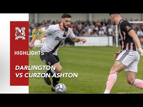 Darlington 0-2 Curzon Ashton - National League North - 2021/22