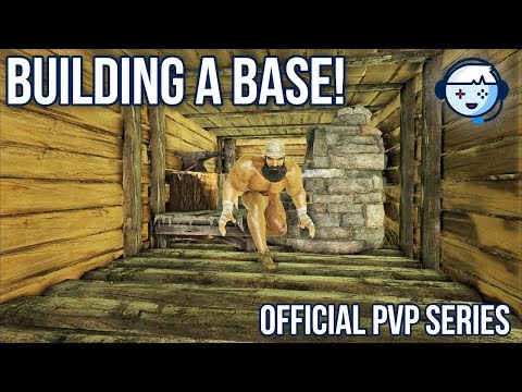 Setting Up A Base | Official PVP | Ark: Survival Evolved | S1:Ep02