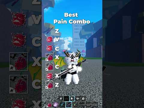 Pain, Sanguine Art and Gravity Blade Combo #roblox #bloxfruits