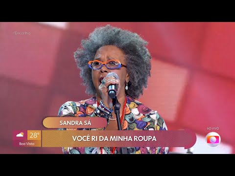 Sandra de Sá canta "Olhos Coloridos" no Encontro