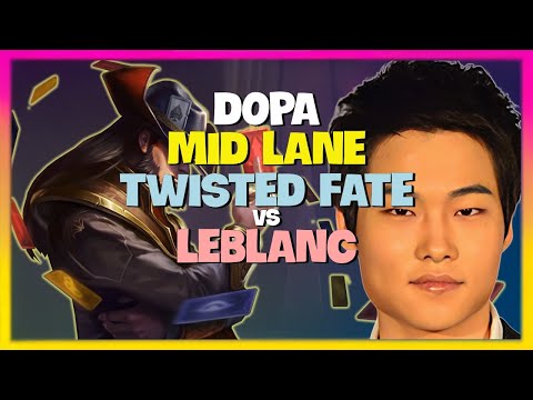 Dopa's GODLIKE Twisted Fate: Challenger Mid Lane Masterclass (Engsub)