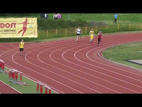 300m SENIORI [M], II. skupina - Hrvatska atletska liga sjever, 1. kolo 2023