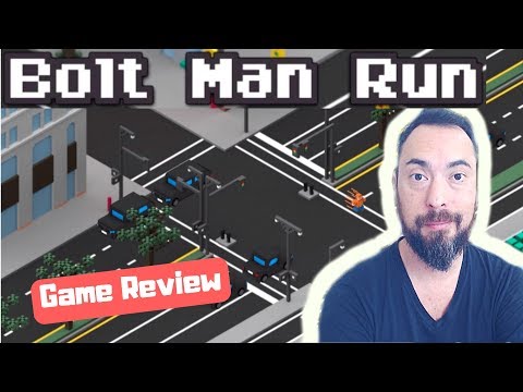 BOLT MAN RUN - Buildbox Game Review 322 - Running through the Streets!