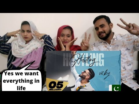 HUSTING || Vicky || Karan Aujla || Punjabi Song || Pakistani Reaction