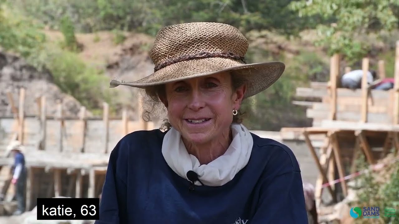 Sand Dams Worldwide patron and expedition volunteer - Katie