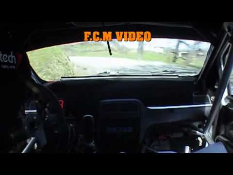 CameraCar Rally le Strade dei Mulini 2011 Gianesini - Solari Fiat Punto Super 2000 1° Assoluti