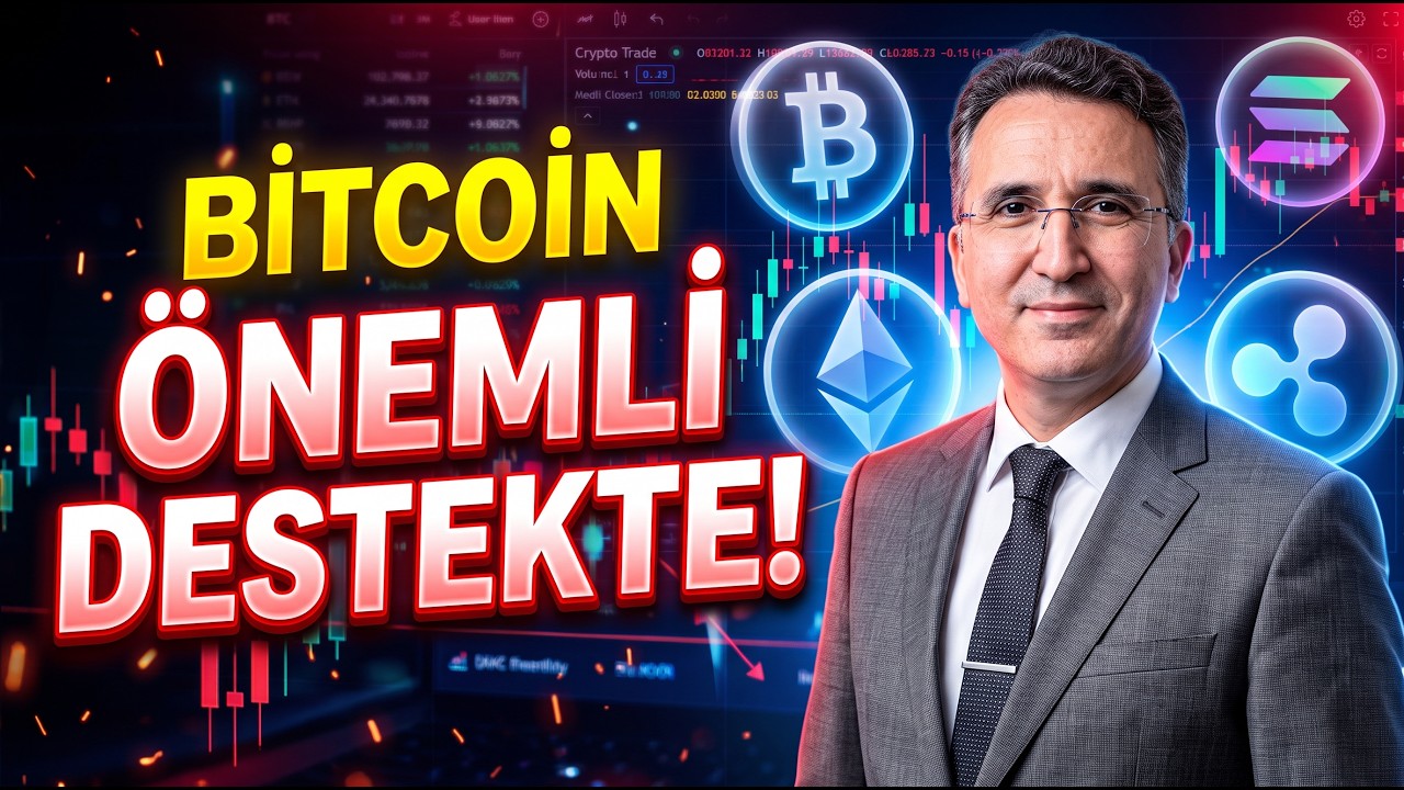 Bitcoin Önemli Destekte!