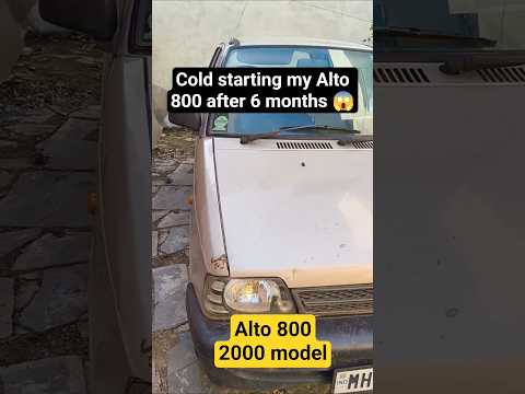 Thumbnail for cold starting my Alto 800 after 6 months #car #cars24 #coldstart #alto #automobile #luxury by Automobile, Luxury car, Car