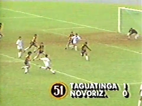 Taguatinga 1 x 0 Novorizontino | Série B 1991