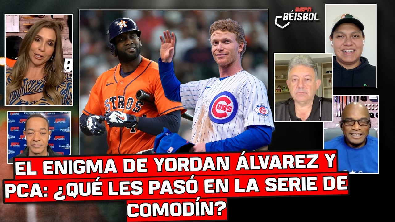 LOS MVP DESAPARECIERON. Yordan Álvarez y Crow-Armstrong no HICERON NADA en PLAYOFFS | ESPN Beisbol
