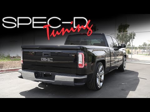 SPECDTUNING INSTALLATION VIDEO: 2014-UP GMC SIERRA LED TAIL LIGHTS
