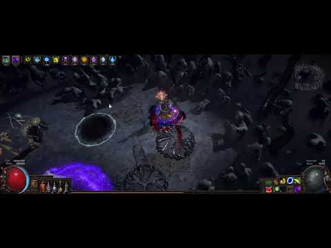 Cast on Crit Dark Pact Necromancer gameplay