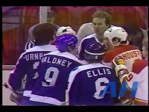 NHL Apr. 10, 1979 Atlanta Flames v Toronto Maple Leafs (R) Darcy Rota v Joel Quenneville (R)