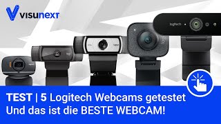 5 Logitech Webcams im Vergleich | Das hat uns überzeugt!