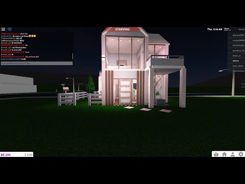 BLOXBURG AESTHETIC MINI TWO-STOREY HOUSE *TUTORIAL*