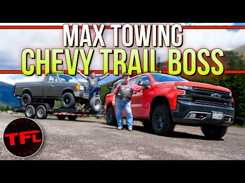 The New Chevy Silverado Trail Boss Takes on The World’s Toughest Towing Test with Maximum Load!