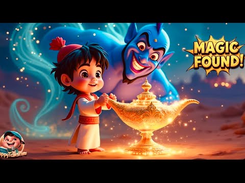 Aladdin and the Magic Lamp | Fairy Tale Song For Kids in 4K