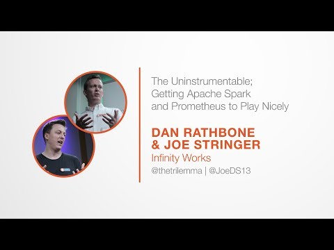 PromCon 2017: The Uninstrumentable; Getting Apache Spark and Prometheus to Play Nicely