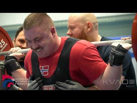 Carl Petter Sommerseth 885kg raw total. NM 2022