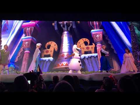 Frozen Sing Along at Hollywood Studios, Dec 7, 2019