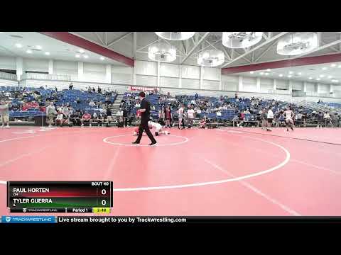 138 Lbs Champ. Round 1 - Paul Horten, OH Vs Tyler Guerra, IL A112