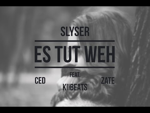 SLYSER - ES TUT WEH (feat. ZATE, CED & KIIBEATS) (prod. by JACK CENTER) - Lyrikvideo