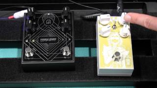 Video thumbnail for Musikmesse 2015: Greenhouse Effects Double Edged and Sonic Orb (demo) by effectsdatabase