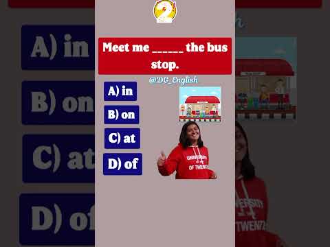 In, On, At Or...? | Unique Way To Learn English Grammar Through Quiz -794