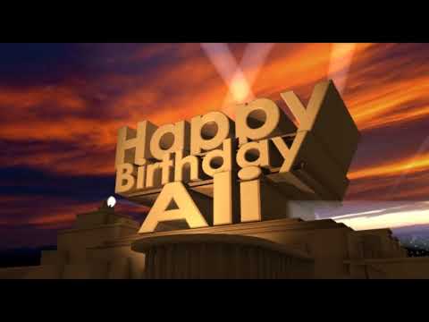 Happy Birthday Ali