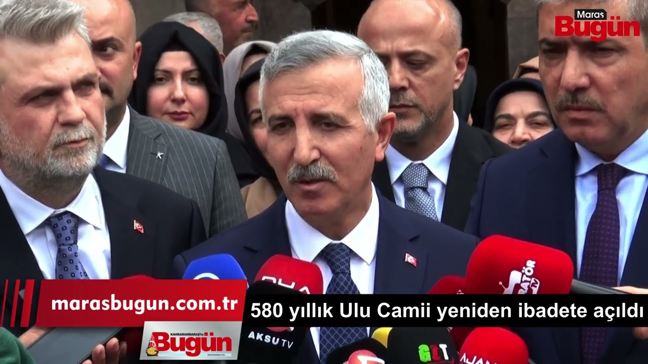 Cumhurbaşkanı Erdoğan, Ulu Camii’nin Açılışını Gerçekleştirdi
