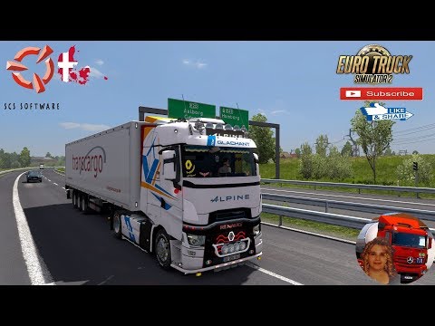 Euro Truck Simulator 2 (1.36) Renault Range T Sound Mod by Kriechbaum + DLC's & Mods
