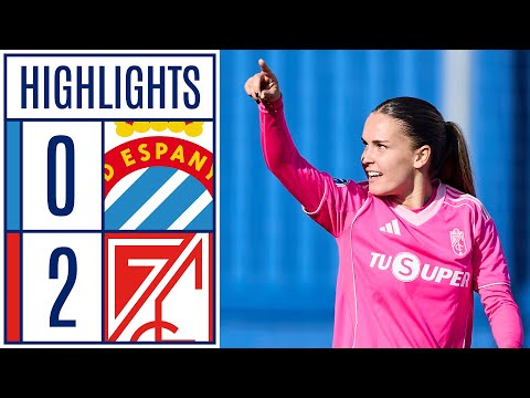 RCD ESPANYOL 0 - 2 GRANADA CF | LIGA F MOEVE HIGHLIGHTS