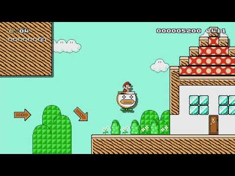 Big and Tiny World by GRAND DAD - SUPER MARIO MAKER - NO COMMENTARY 1bi
