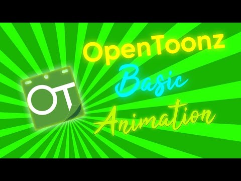 Simple Ball Bouncing Animation on OpenToonz!