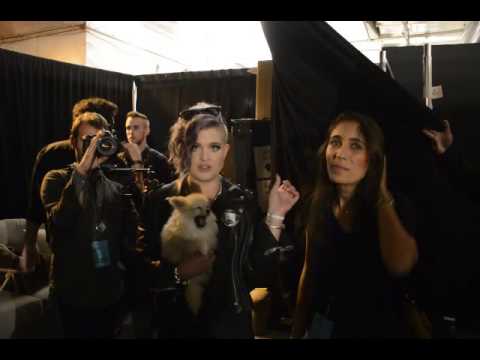 Kelly Osbourne bts NYFW