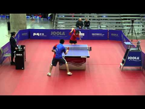 2012 JOOLA/NATT Teams Preliminary Round Robin - Dora Kurimay vs Michael Wang