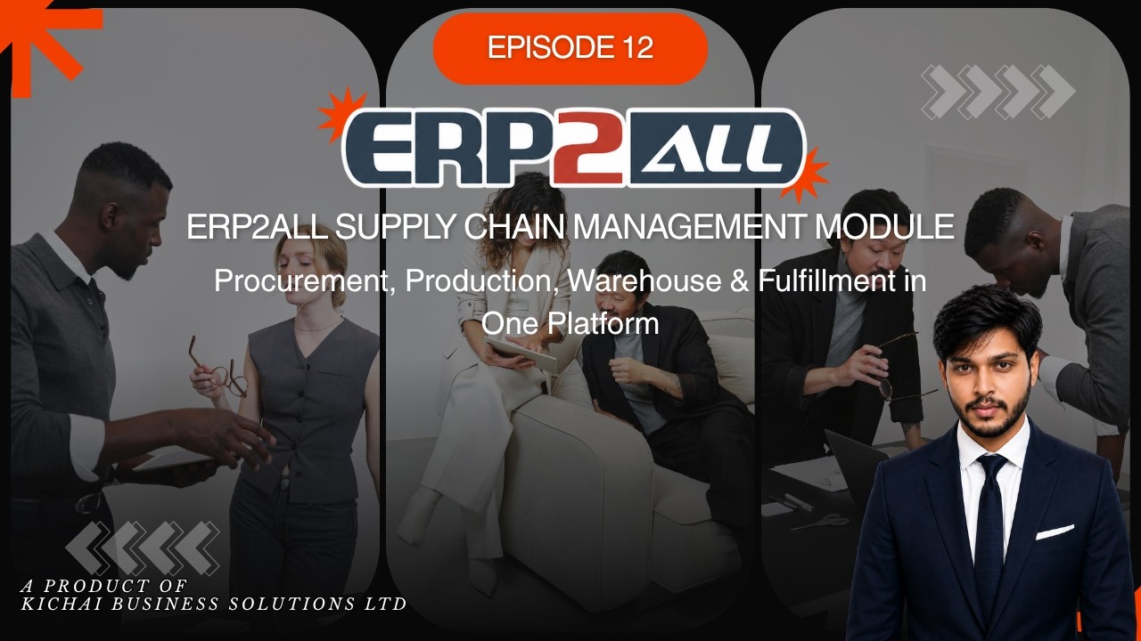 SCM in the ERP2ALL: The Fully Integrated Supply Chain Engine that Connect, Automate, and Dominate.