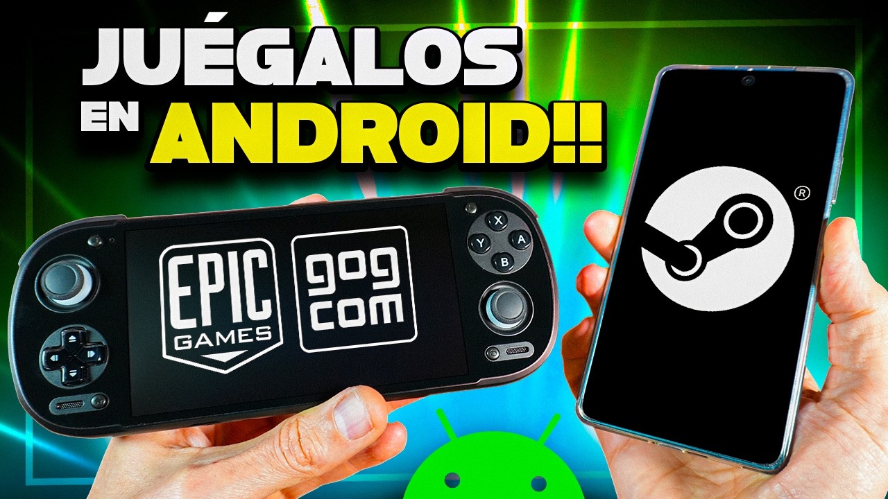 TRUCO! Juega a juegos STEAM EPIC y GOG en ANDROID con GameNative FACILMENTE!