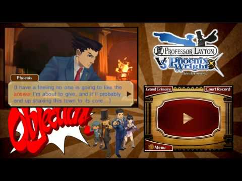 Prof. Layton vs. Phoenix Wright: Ace Attorney pt157 - True Nature of the Shades