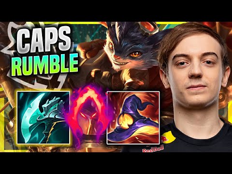 CAPS IS A MONSTER WITH RUMBLE JUNGLE! - G2 Caps Plays Rumble JUNGLE vs Lee Sin! | Season 11