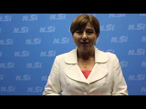 Ljudmila Novak podprla Blaža Pavlina za župana občine Trebnje