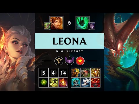 Leona Support vs Thresh - VN Master Patch 25.13