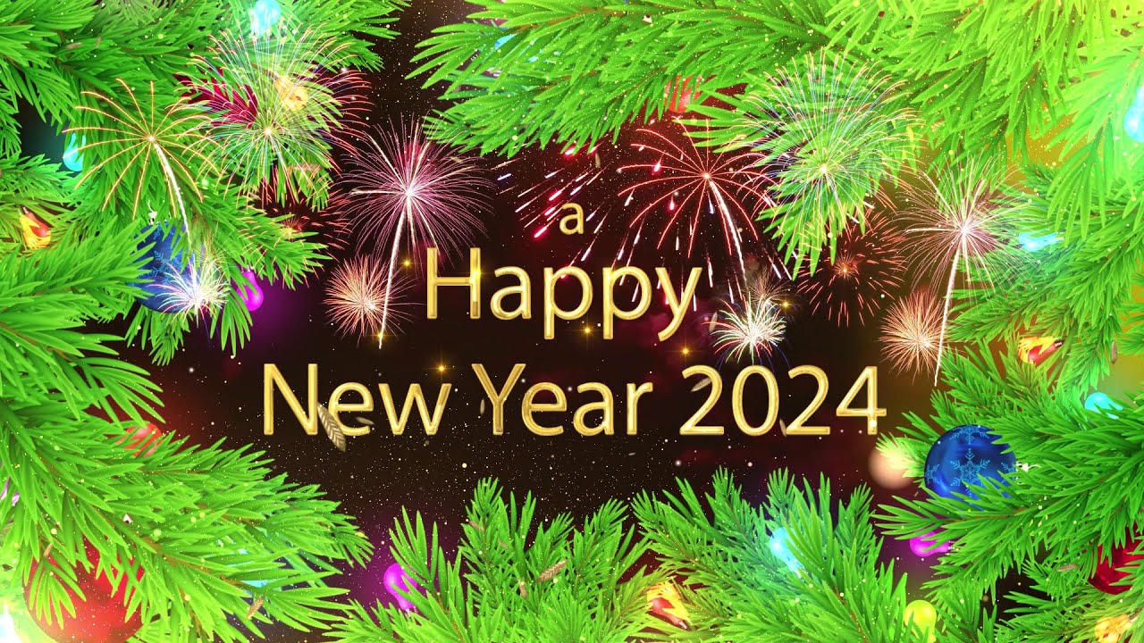 Cheers to 2024 - Wishing You a Happy New Year 2024 Filled with Joy and Success! 🎉✨
