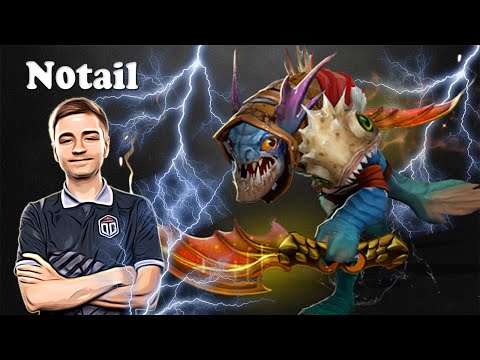Notail - Slark Safelane | Dota 2 7.28b Gameplay