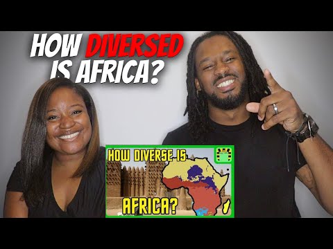 American Couple Reacts "How Diverse is Africa?"